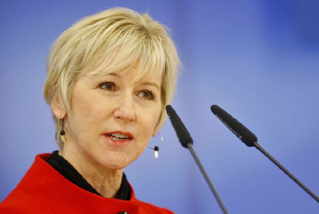 وزيرة خارجية السويد تلغي زيارتها الى اسرائيل