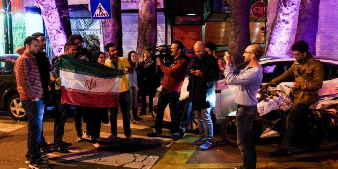 صور احتفالات ايران بالاتفاق النووي