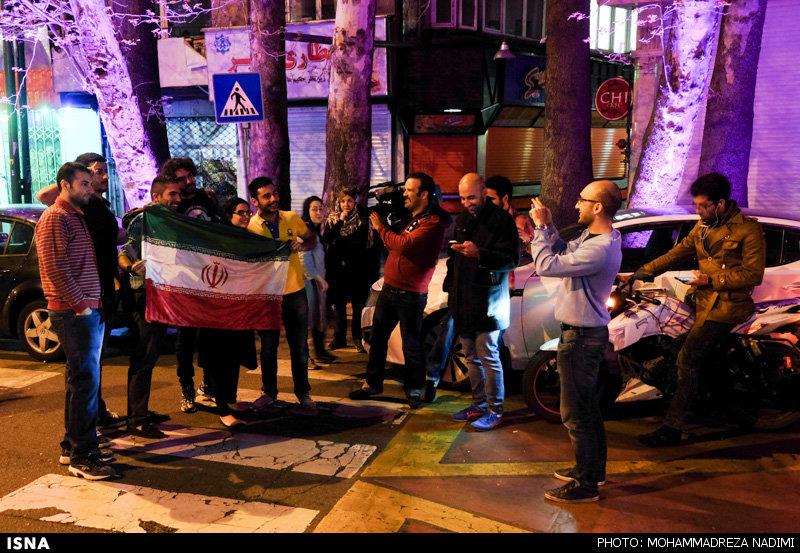 صور احتفالات ايران بالاتفاق النووي