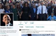 تويتر باراك أوباما يحقق رقما قياسيا بالمتابعين