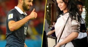 كريم بنزيمة مع ريهانا في غرفة خاصة