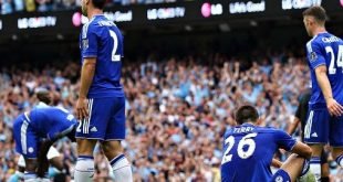 تشيلسي بالمرتبة 16 بعد خسارته 3-0 أمام مانشستر سيتي