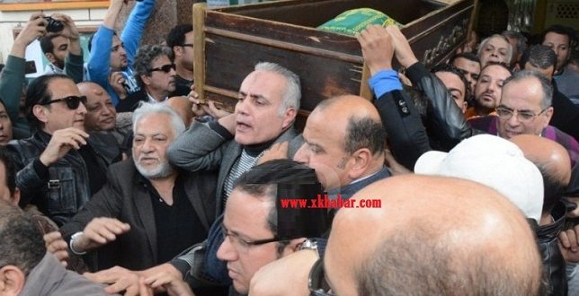 صور جنازة الفنان ممدوح عبد العليم