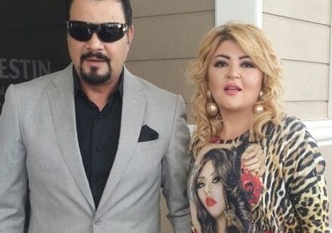 صور الابن المعاق للفنانة مها احمد ومجدي كامل