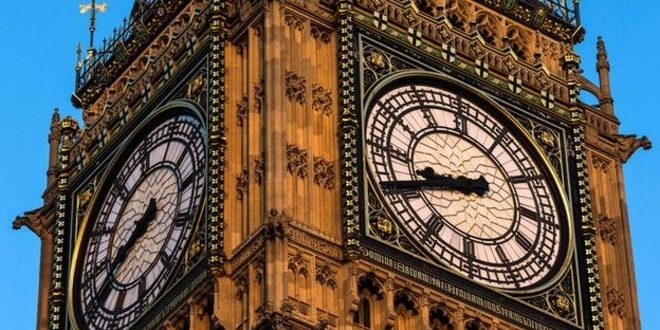 توقف عمل ساعة بيغ بن لاول مرة منذ 157 عاما