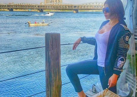 صور الديفا هيفاء وهبي بالشعر الاشقر الجديد