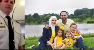 طيار امريكي يطرد عائلة لبنانية اميركية مسلمة من الطيارة