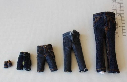 صور اصغر بنطلون جينز طوله اقل من الاصبع