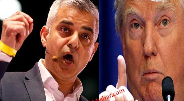 ترامب يسمح لصادق خان بدخول اميركا والاخير يردّ: جاهل بالاسلام