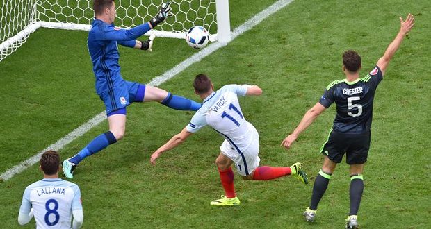 فوز انجلترا 2-1 على ويلز بالدقائق الاضافية الاخيرة