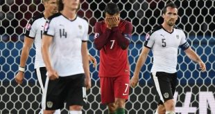 الحظ يعاند البرتغال ويجعلها تتعادل مع النمسا
