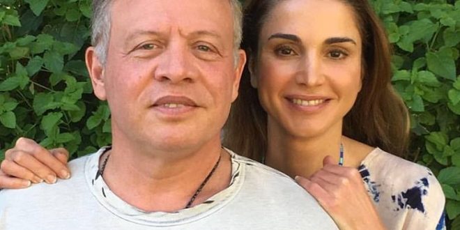 الملك عبدالله الثاني يجدد حبه للملكة رانيا بهذه الطريقة
