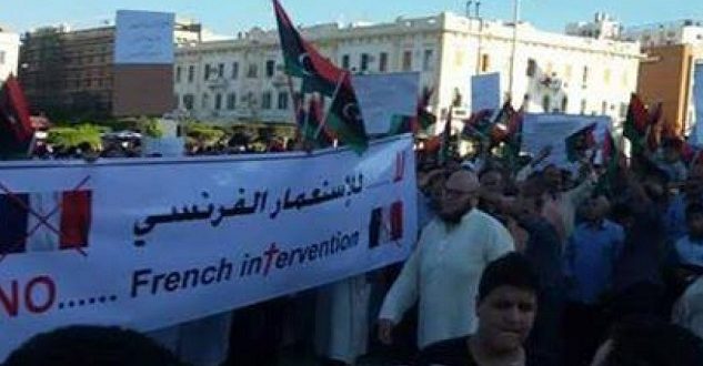 ليبيا تنتفض بوجه فرنسا واكاذيبها