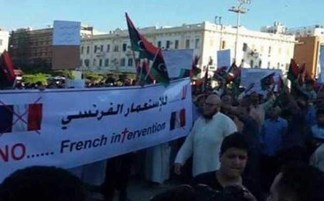 ليبيا تنتفض بوجه فرنسا واكاذيبها