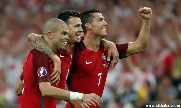 البرتغال اول المتأهلين الى نصف نهائي اليورو بفوزها على بولندا