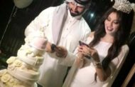 مريم الحسين تحتفل بزواجها بفستان ضيق