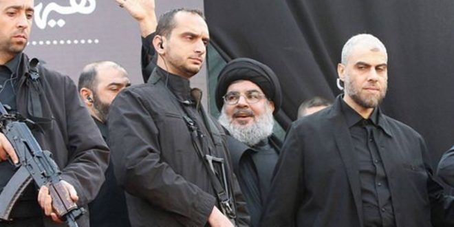 صور السيد نصرالله يمشي بشوارع الضاحية شخصيا