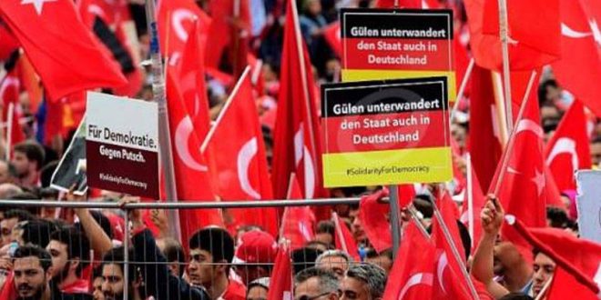 إلغاء مظاهرة مؤيدة للرئيس اردوغان في المانيا