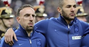 Frank Ribery and benzema