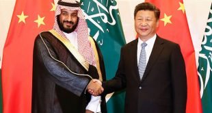 صورة الامير محمد بن سلمان مع رئيس وزراء الصين