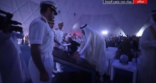 امير قطر يفتتح ميناء حمد