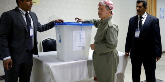 ويشارك أكثر من 5 ملايين مقترع في استفتاء كردستان