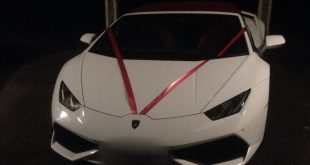 صورة السيارة للعريس التي تم احتجازها
