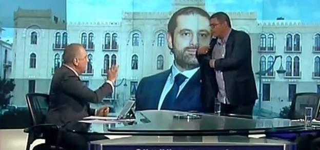 بالفيديو.. طرد حبيب فياض على الهواء بعد شتمه السبهان