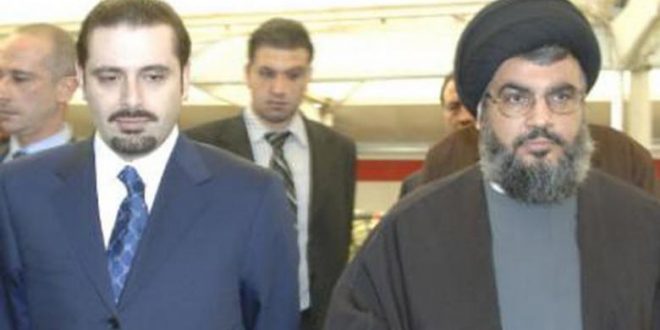 Saad Hariri and Hassan Nasralla