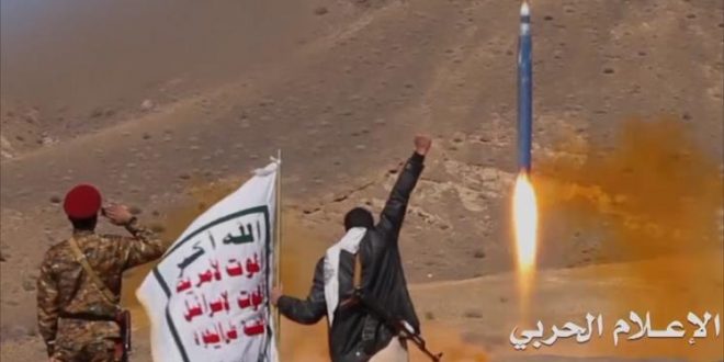 اعتراض صاروخ حوثي قبل وصوله الى نجران