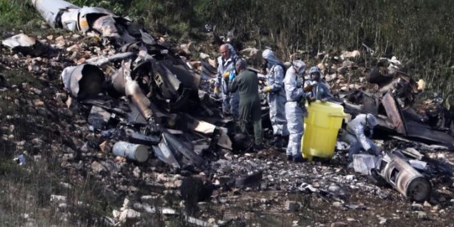 Israeli F16 down in Syria