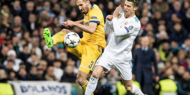 Ronaldo and Chiellini