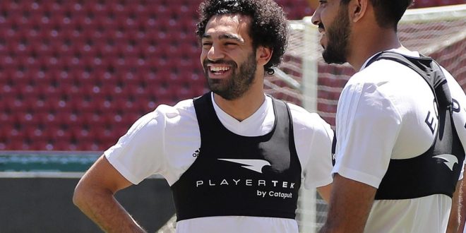 Mohamed Salah in Russia 2018