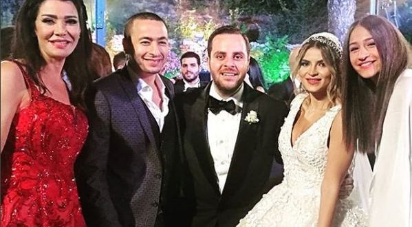 لقاء سويدان وحمادة هلال مع العروس