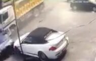 سائق شاحنة مجنون يجتاح 8 سيارات ويخلّف 14 جريحا في بشامون