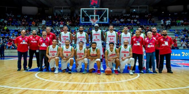 منتخب لبنان بكرة السلة