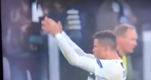 Ronaldo replying Diego Simioni