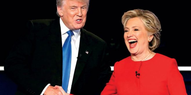 ترامب وهيلاري كلينتون Trump and hillary clinton