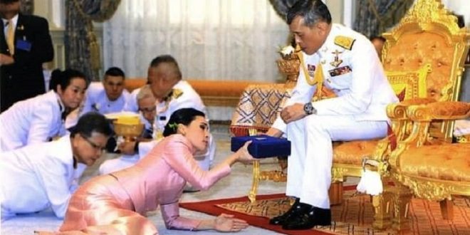 العروس وهي راقدة عند قدميه