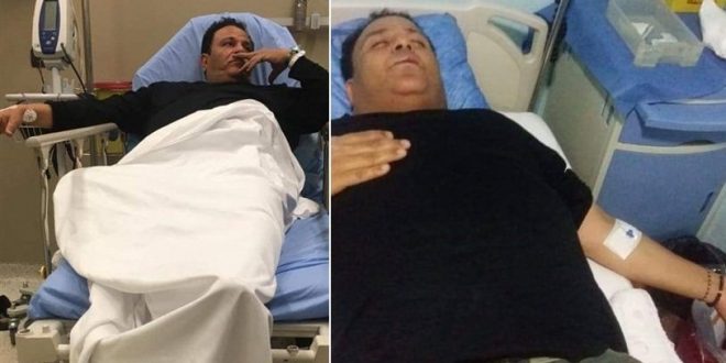 محمد فؤاد في المستشفى
