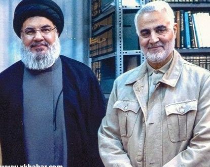 صورة السيد نصرالله وقاسم سليماني