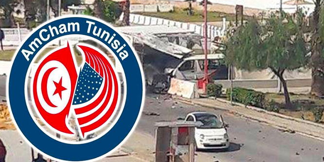 تفجير انتحاري قرب السفارة الأمريكية في تونس