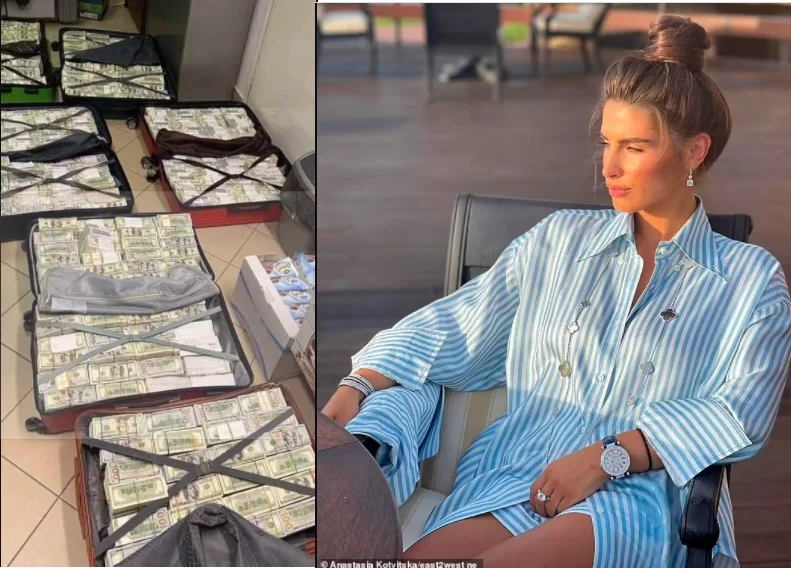 اناستاسيا كوتفيتسكي زوجة النائب الاوكراني الشهير Anastasia Kotvetski wife of Ukranian MP
